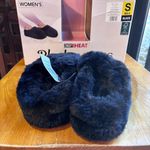 32 Degrees Heat 32 Degrees womens plush memory foam slip on slippers black S Photo 2
