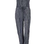 Lulus size small Striped Halter Strapless Romper Jumpsuit Blue Photo 0