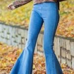 Skylar + Madison Flare Jeans Elastic Waist Photo 0