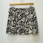 Motel  Zebra Pelmet Skirt with slit size Small Photo 2