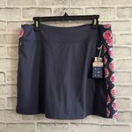 Tommy Bahama NWT! Women’s  blue UPF 50 water wicking skort skirt shorts Large Photo 0