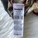 Desigual Womens Shirt S Red Inge Long Sleeve Knit Embellished Tee Top NWT Photo 5