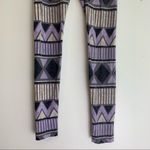 Divided by H&M Purple & Gray Aztec Print Leggings Photo 6