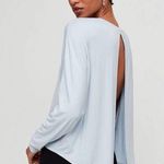 Aritzia  Babaton Blue Lonny T-Shirt Photo 0