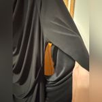 Betsy and Adam  NWT Long 3/4 Sleeve Cowl Neck Drape Back Gown Size 14 A23033 Photo 10