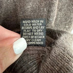 BCBGMAXAZRIA  Y2K Brown Soft Angora Wool Blend Button Down Cardigan Size L Large Photo 10