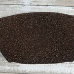 VTG Bag By Josef Beaded Clutch Purse Bronze Metallic Zip Top Evening Glam Disco Brown Photo 0