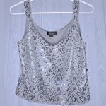 BNWT TAHARI LUXE Women’s Silver Business Suit Set Gray Size 4 Photo 4