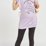 Max Studio Max Studios- Disney Purple Graphic Hoodie Size UK 18 US 14 Photo 0