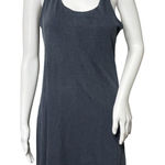 James Perse Dress Womens Medium Gray Racer Tank Dress Casual Neutral Minimalist Photo 0