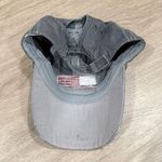 NWOT gray Cap denim distressed with American Flag Patch Photo 1