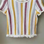 Madewell  Blakley Striped Sweater Tee Sz XS Photo 2