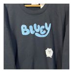 Bluey Official Character Sweatshirt Cartoon Animation Fan Merchandise XL NWT Blue Photo 1