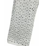 Susan Graver  Style Jacket Blazer White Eyelet Embroidered Linen Cotton Size L Photo 3