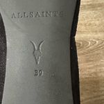 All Saints Orlana Suede Boots Black Ankle Boots leather size 39 Photo 3