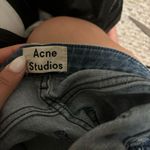 Acne Studios Skin 5 Pistol Triumph Zip Skinny Ankle Jeans- Size 27 Photo 12