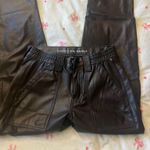 American Eagle leather pants Photo 0