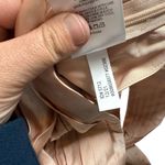 EXPRESS NWT Women’s Satin Twist Front Tie Back Blouse Pale Pink Size XL Photo 14