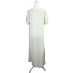 VTG Rositta 100% Silk Nightgown Maxi Ivory Bridal Victorian Romantic Sz M Lace Size M Photo 8