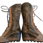 Sorel Cate The Great Wedge Tall Boot Lace Up, Sz 9.5 Photo 9