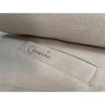 Vintage Hong Kong Carsamono beige womens fur trim pea coat Size small Tan Photo 3