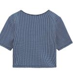 ZARA NWOT  JACQUARD CROP TOP JACKET MEDIUM Photo 3