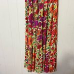 Natural Life  Halle Halter Maxi Dress Floral Boho  Size M Photo 3