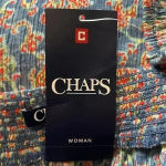 CHAPS NWT  Dusty Lane Women’s Blouse H14 Photo 3