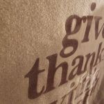 Maurice's  Oversized Small Give Thanks With a Grateful Heart Tee Photo 2