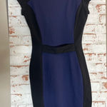 Slate + Willow  Black and Blue Mini Dress Photo 0