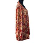 Attitudes by Renee 3X Reversible Cardigan Jacket Abstract 70S Style‎ Retro NEW Pink Photo 4