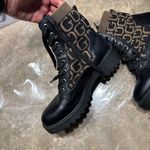 Guess Stylish Black and Brown Women's Boots Photo 3