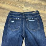 Buckle  Black Fit No 53 Ankle Jean Distressed Women’s 31 Button Fly Stretch Blue Photo 5