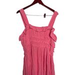 DOEN CAROLYNN MAXI DRESS IN CORAL ROSE SZ XXL Pink Photo 3