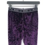 ROJO OUTERWEAR Velvet Full Length Base Layer Legging Pant Purple AUS 10 (US S/6) Photo 1