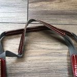 Highway Satchel Purse Tote Bag Large Approximately 18" by 14"‎ Nylon Gray, Red Gray Photo 9