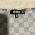 Missguided Checkered Corset Style Top Photo 2