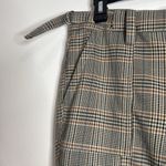 Urban Outfitters  Women’s Glen Plaid Boot Cut Pants Cargo Pockets Tan Size 4 Photo 8