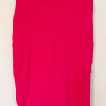 Naked Wardrobe  Hot Pink High Waisted Skirt Size XS Photo 0