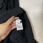 The Shirt Rochelle Behrens black ruffled Stella Short Cotton dress size Small Photo 3