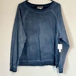 Treasure & Bond NWT Mineral Wash Navy Crewneck Sweater - Size: Large Photo 0