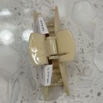Teleties NEW  large almond color open hair clip. Designed for long hair Photo 2