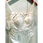 Light in The Box Fairy Dress White Embellished Size M Coquette Wedding Ethereal Photo 8