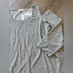 Allison Taylor  Gray Cold Shoulder Top Photo 6