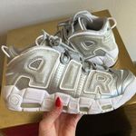 Nike  Air Max Uptempo Silver Sneakers Photo 0