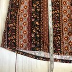 Daytrip Boho Button Down Floral V-Neck Flowy Long Sleeve Top L Photo 11