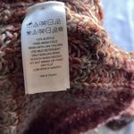 Ruby Moon Vintage Anthropologie long Red tunic Cowl Neck Drawstring Sweater Sz M Photo 11