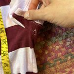 Aeropostale RETRO Y2K CROP HALF BUTTON POLO TOP Photo 2