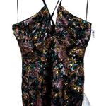 Dress the Population  Amiya Sequin Bodycon Mini Dress Women Large Multi Party NWT Photo 0