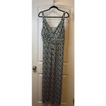 SheIn Stretch Black/White Sundress Maxi Dress 2X Trendy Summer Fall Umpire # Photo 2